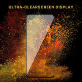 MyBat Pro Full Coverage Tempered Glass Screen Protector for Motorola Moto G Play 4G (2024) - BlackMoto G Play 4G 2024